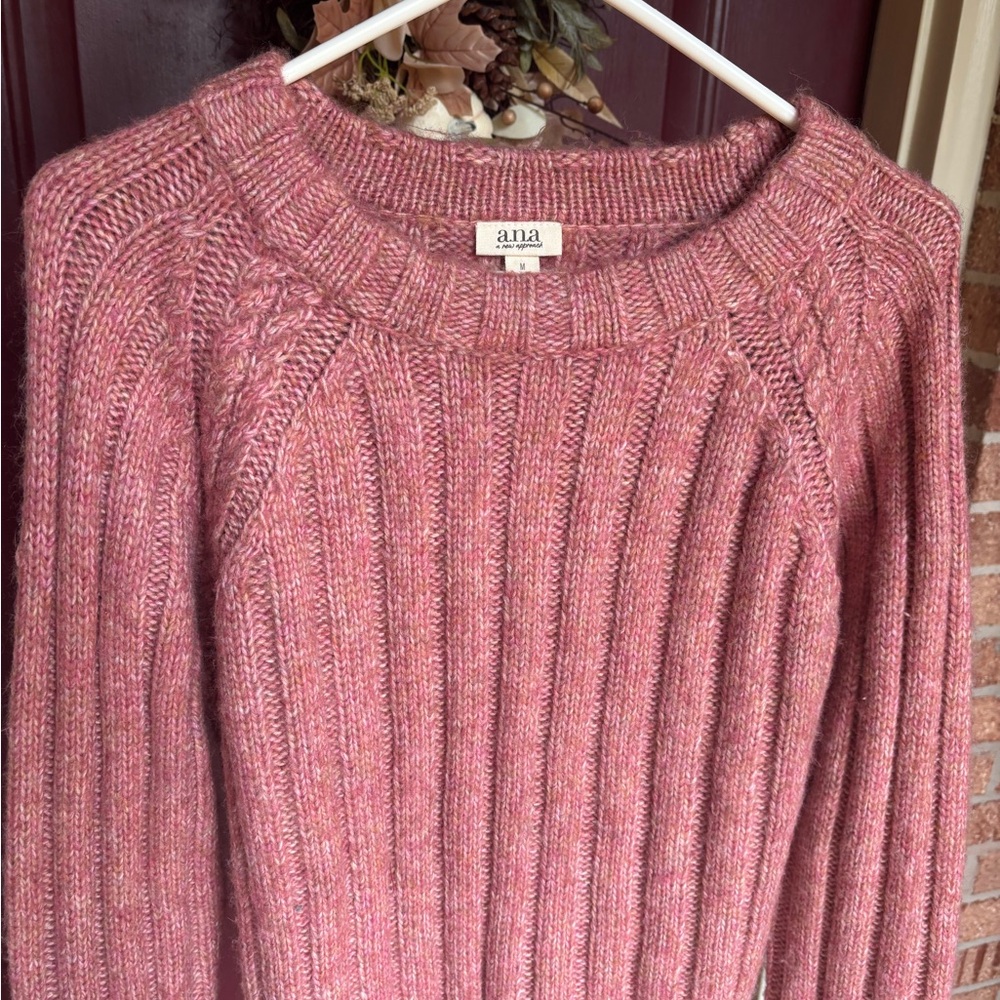 a.n.a Women's Rose Knit Sweater